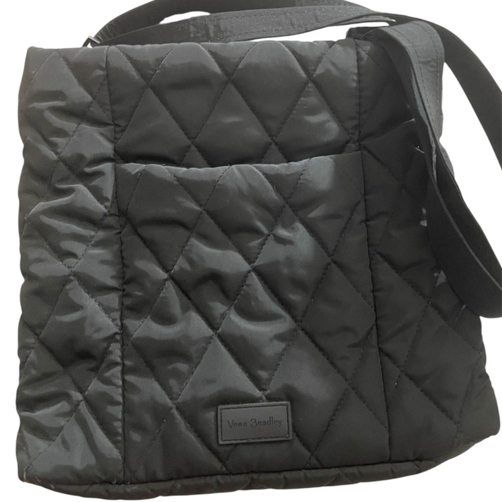 Vera Bradley Quilted Black Shoulder Bag - NWOT